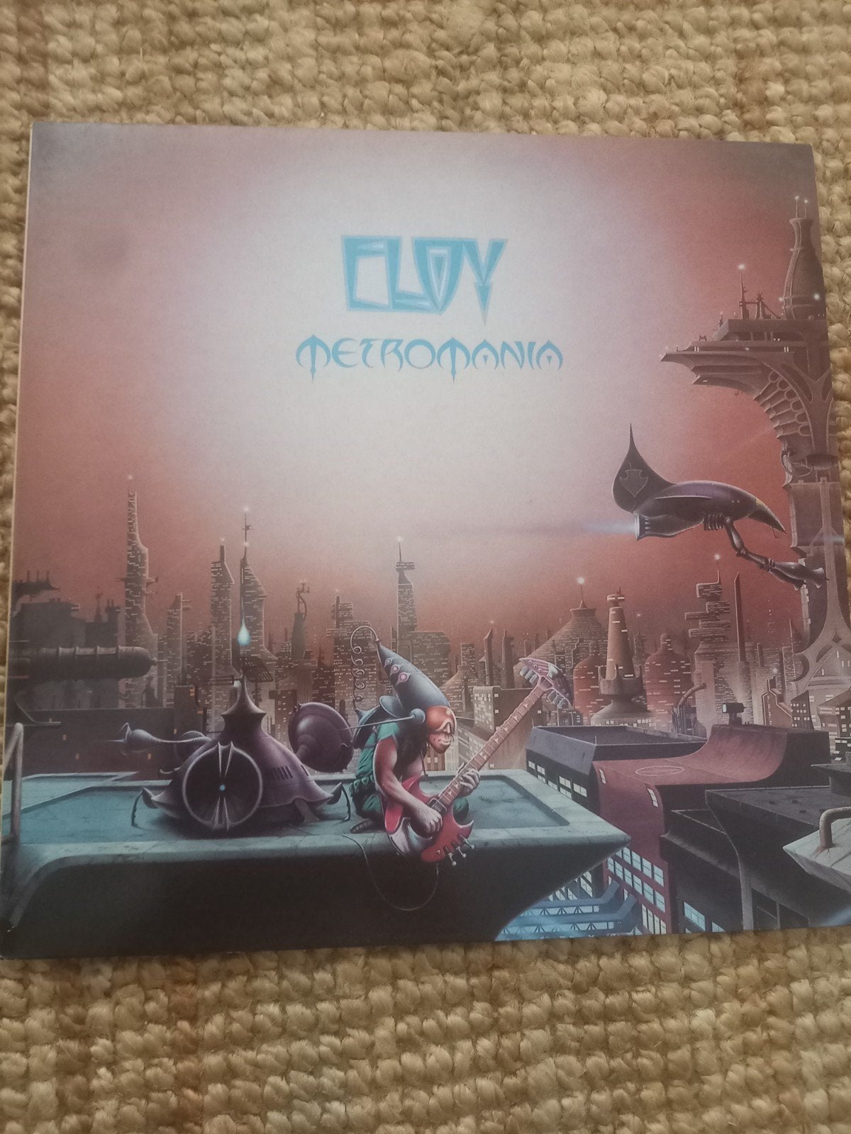 Eloy - Metromania LP (1984) Progressive Rock, LP, Ophalen of Verzenden, 12 inch, Progressive Rock