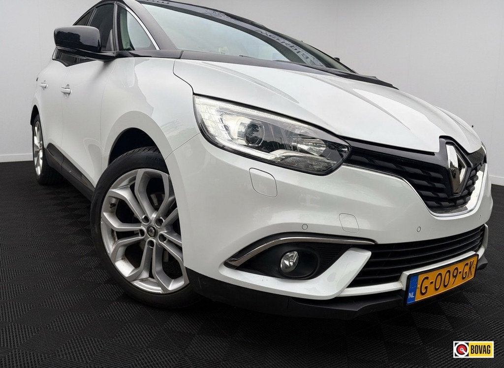 Renault Grand Scénic 1.3 TCe Bose 7p AUTOMAAT STOELVW NAVI, Euro 6, 4 cilinders, Wit, Bedrijf