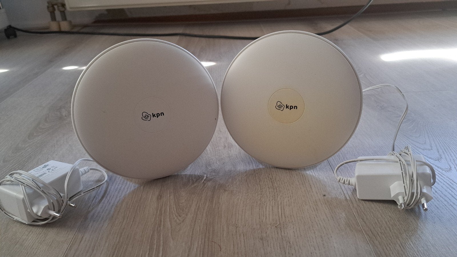KPN SuperWifi 1 - Set van 2 Wifi Versterkers, Computers en Software, WiFi-versterkers, Ophalen, Gebruikt, KPN