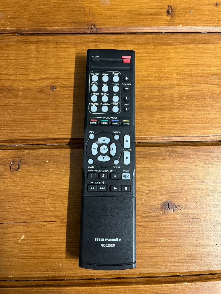 MIST KLEPJE ! Originele Marantz RC020SR afstandsbediening, Ophalen of Verzenden, Gebruikt, Origineel