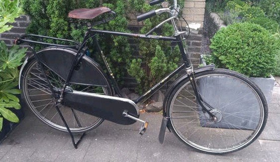 Gazelle Tour Populair- Klassieke 3v Stadsfiets Lepper, Fietsen en Brommers, Ophalen, Jaren '60 of nieuwer, 59 cm of meer, Gazelle