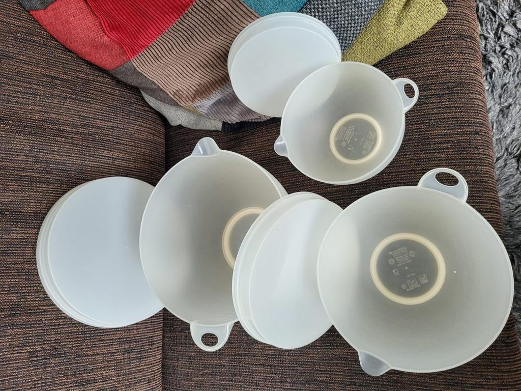 3 x ikea bakjes afsluitbaar passen in elkaar, Ophalen of Verzenden, Bak of Kom