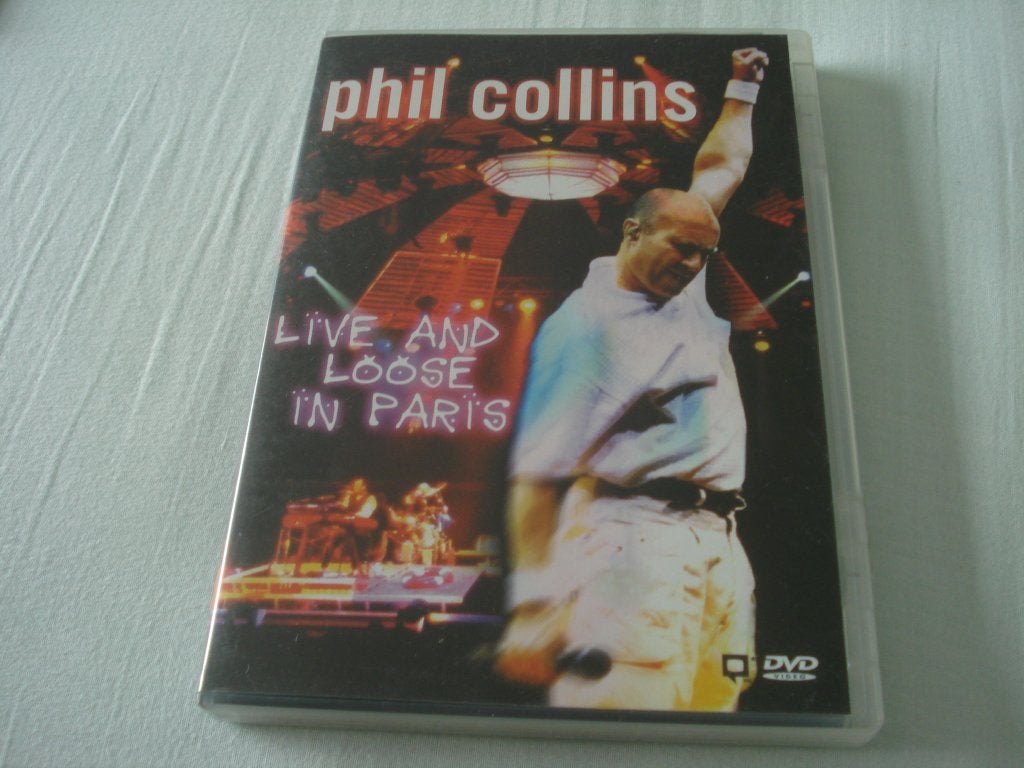 PHIL COLLINS - LIVE AND LOOSE IN PARIS, Alle leeftijden, Ophalen of Verzenden, Zo goed als nieuw, Muziek en Concerten