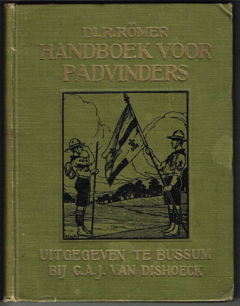 scouting Handboek voor Padvinders 1916 Bussum- Van Dishoeck, Verzamelen, Ophalen of Verzenden, Gebruikt, Boek of Tijdschrift