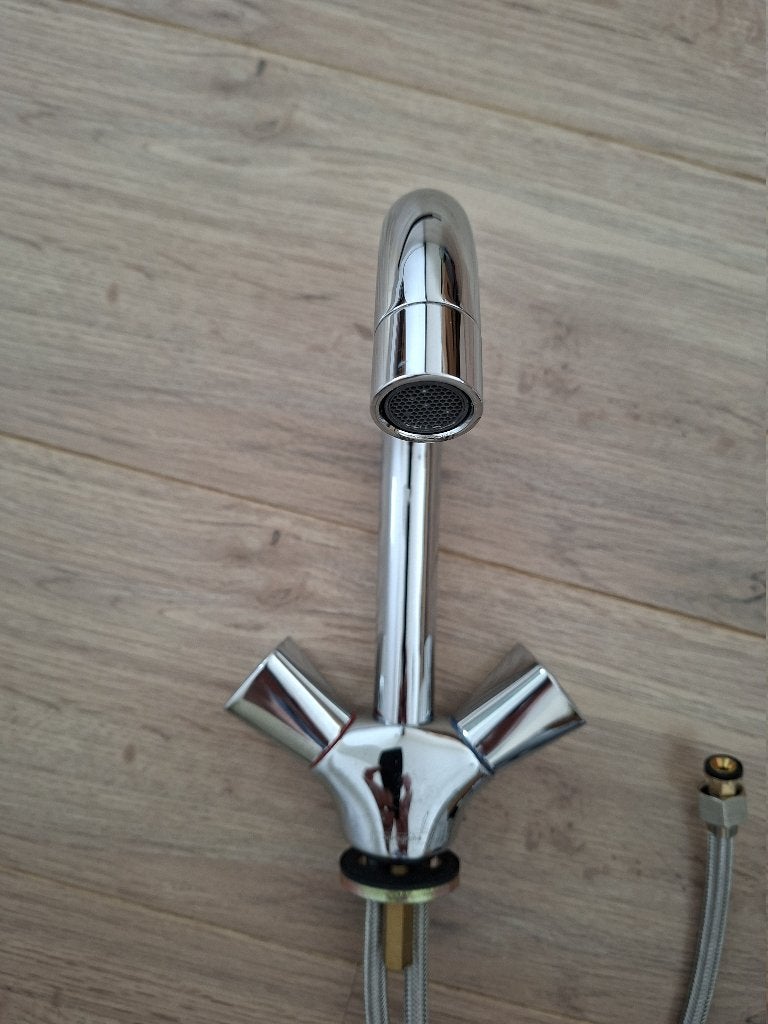 HansGrohe Logis wastafelkraan, Ophalen of Verzenden, Gebruikt, Chroom, Kraan