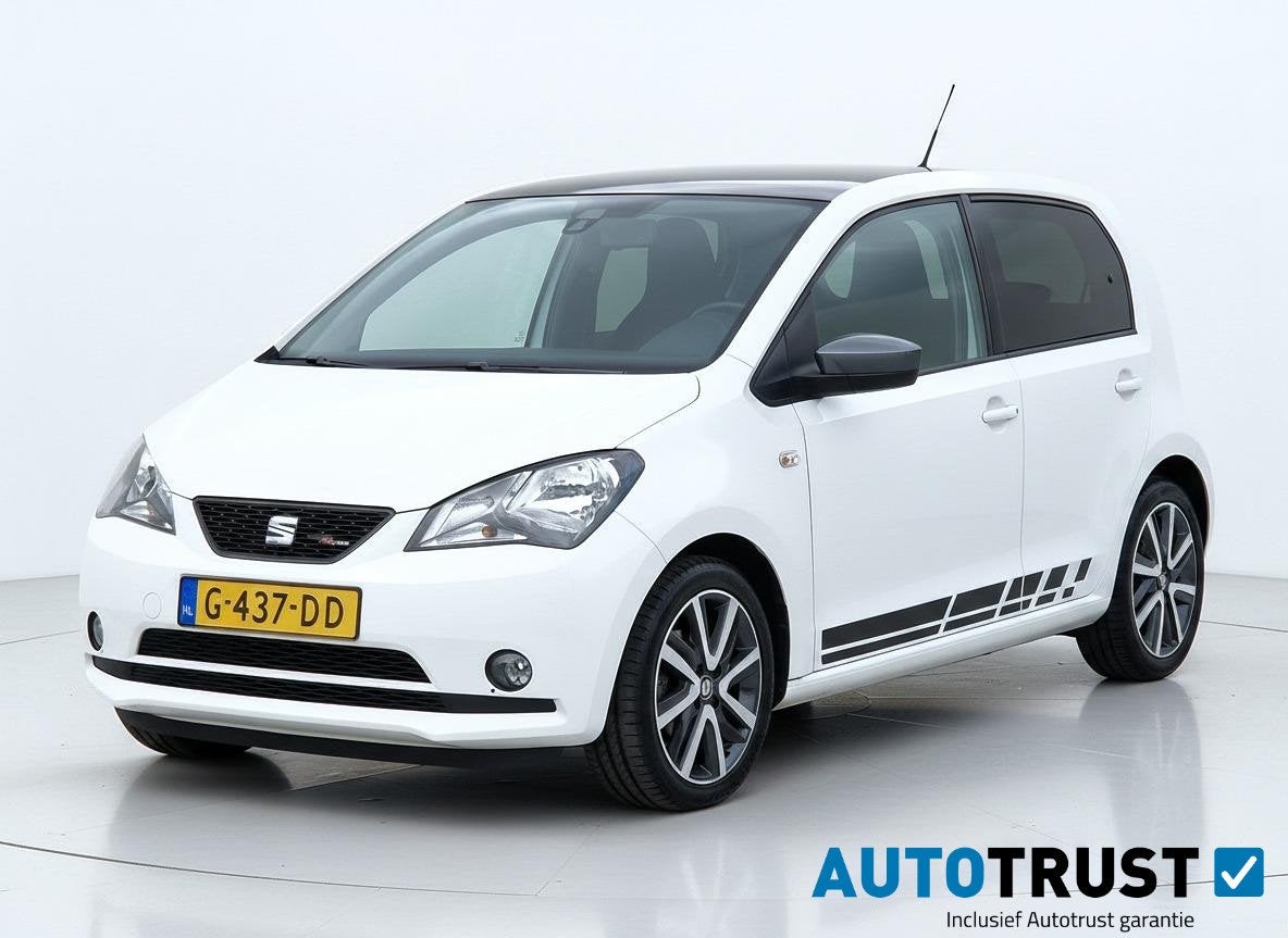 SEAT Mii 1.0 FR AIRCO CRUISE BEATS AUDIO PDC, Auto's, Voorwielaandrijving, Stof, Gebruikt, Mii