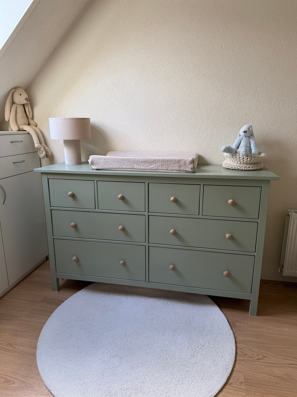 Ikea hemnes kast in het groen 160 x 96 cm, 50 tot 70 cm, Ophalen of Verzenden, 100 cm of meer, Zo goed als nieuw