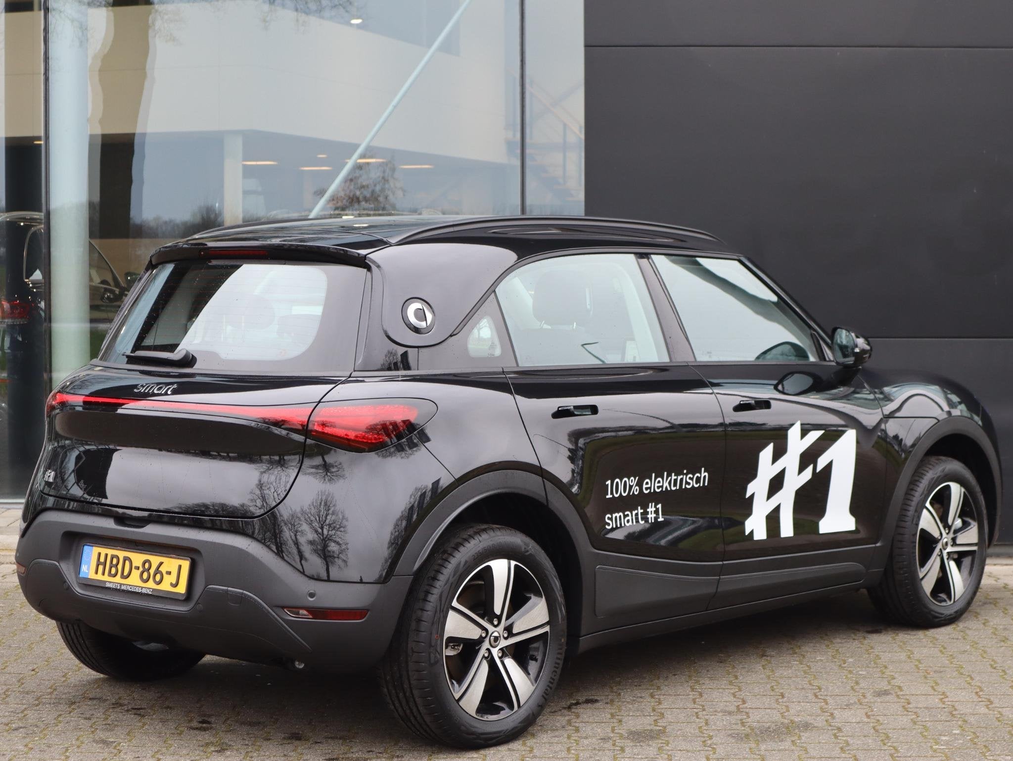 smart #1 Pure+ 66 kWh, 12 maanden, Automatische klimaatregeling, Zwart, Zwart