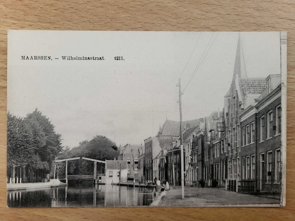 ansicht MAARSSEN Wilhelminastraat, Ophalen, Voor 1920, Utrecht