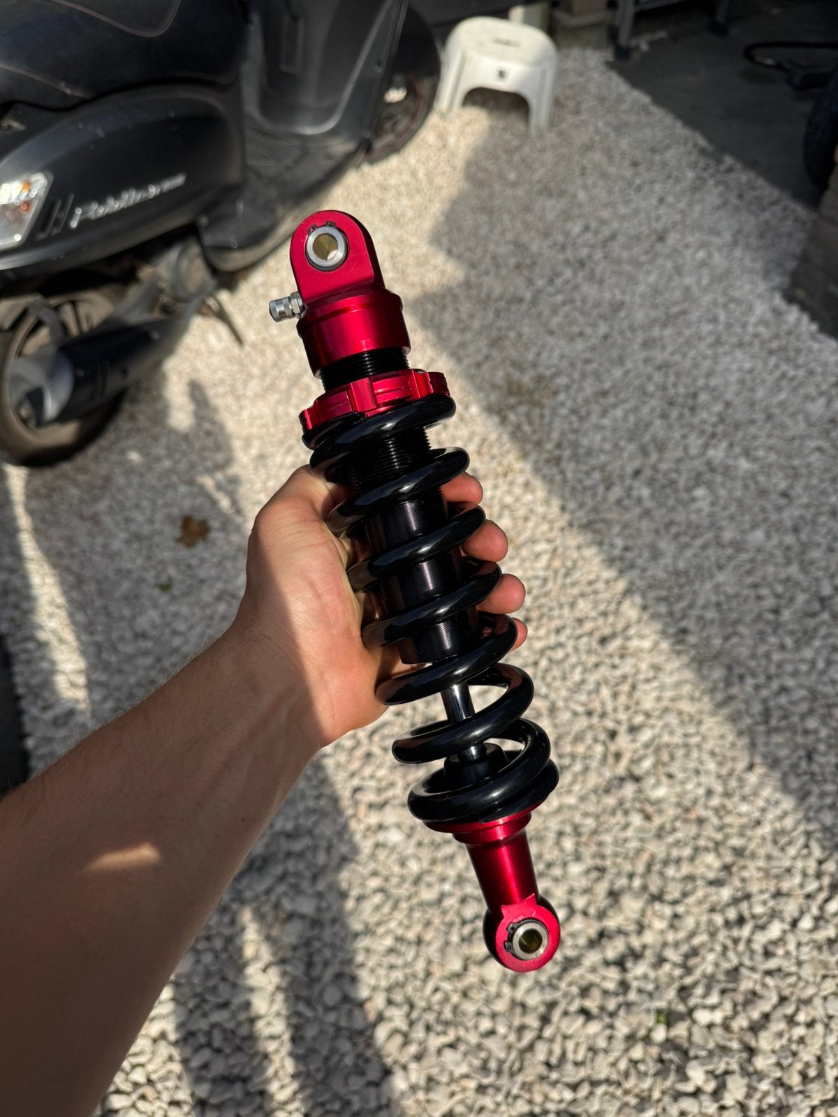Custom schokbreker voor beta rr 50, Ophalen, Zo goed als nieuw