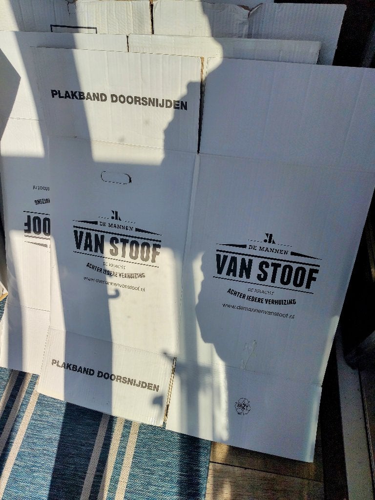 Verhuisdozen (professionele kwaliteit) XL, Ophalen, Doos, 40 tot 60 cm, Opvouwbaar