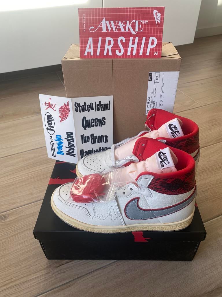 Jordan Air Ship X Awake NY, Overige kleuren, Nieuw, Ophalen of Verzenden, Sneakers of Gympen