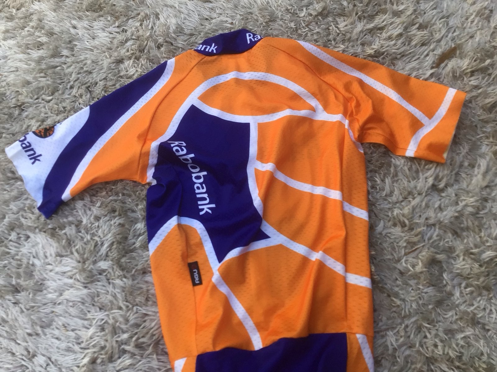 Rabobank tijdritpak - Oranje/Paars, Ophalen of Verzenden, Nieuw, Kleding