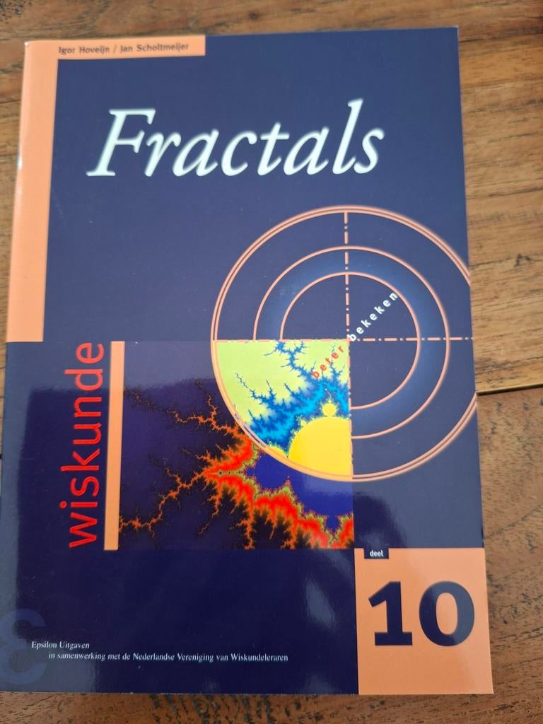 Fractals Wiskunde deel 10 - Nieuw, rook- en huisdiervrij, Nieuw, Igor Hovelijn / Jan Scholtmeijer, Beta, HBO