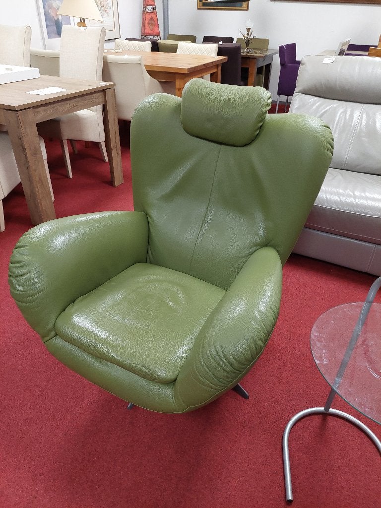 mosgroen fauteuil, Ophalen, N, 75 tot 100 cm, N