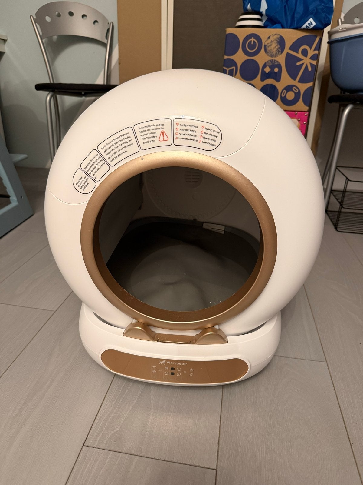 Super handige automatische kattenbak van Fresh 3 Viervoeter, Ophalen, Zo goed als nieuw