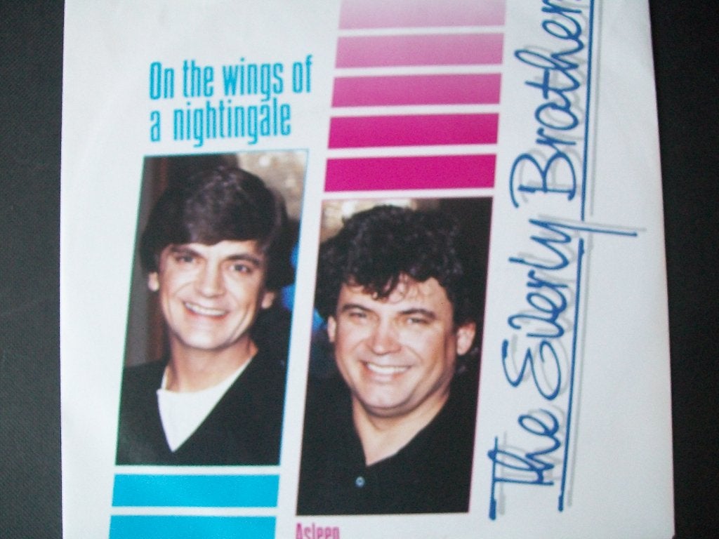 The Everly Brothers met On The Wings of a Nightingale zgan, Verzenden, 7 inch, Beschermende buitenhoes, Zo goed als nieuw