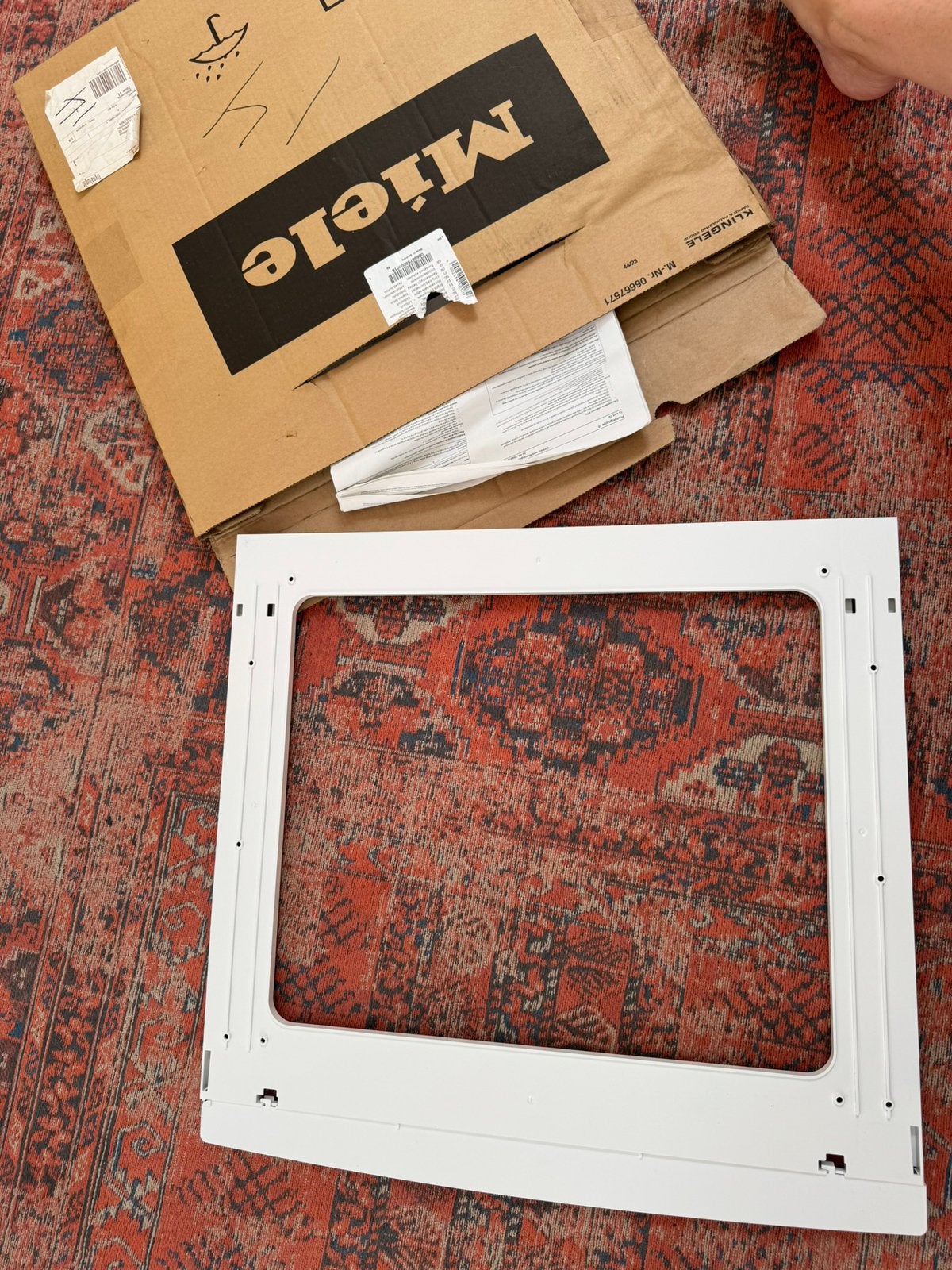 Universeel Miele tussenstuk wasmachine droger *NIEUW*, Ophalen, 2000 tot heden