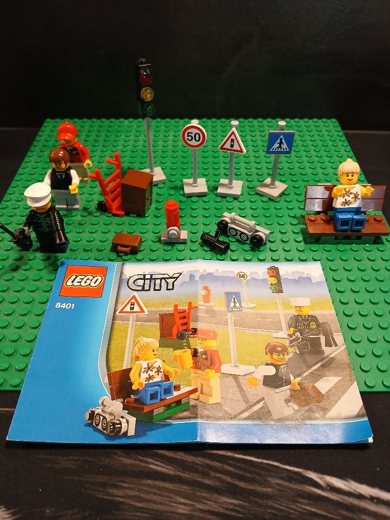 Lego Inwoners - 8401, City, Lego, Ophalen of Verzenden, Zo goed als nieuw