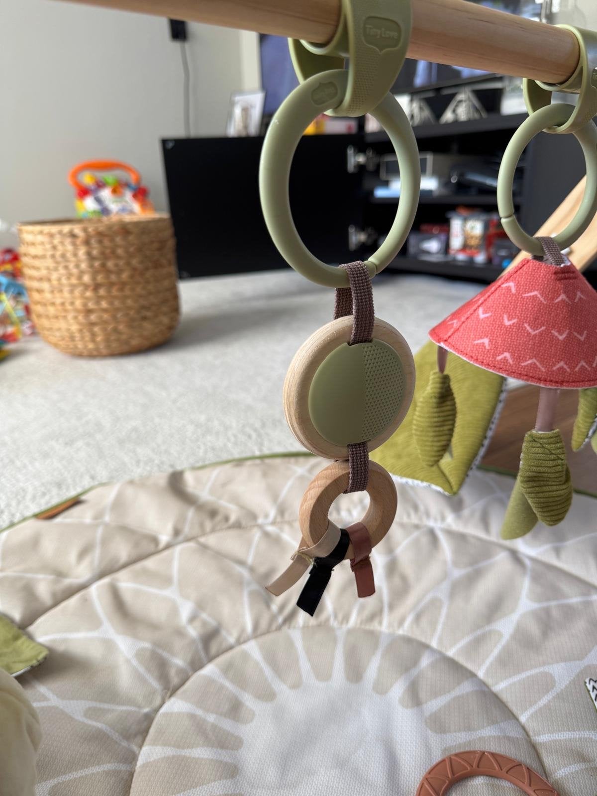 Tiny Love Babygym Speelkleed met Houten Frame, Ophalen, Zo goed als nieuw, Babygym