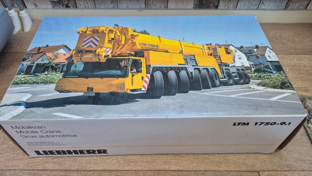 Liebherr ltm 1750 9.1, Ophalen, Zo goed als nieuw, Hijskraan, Tractor of Landbouw