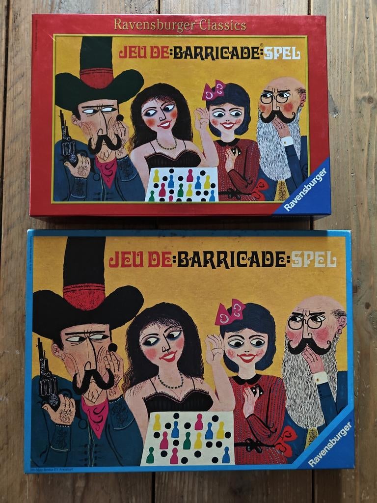 2 X Barricade., Ravensburger., Ravensburger., Ophalen of Verzenden, Zo goed als nieuw