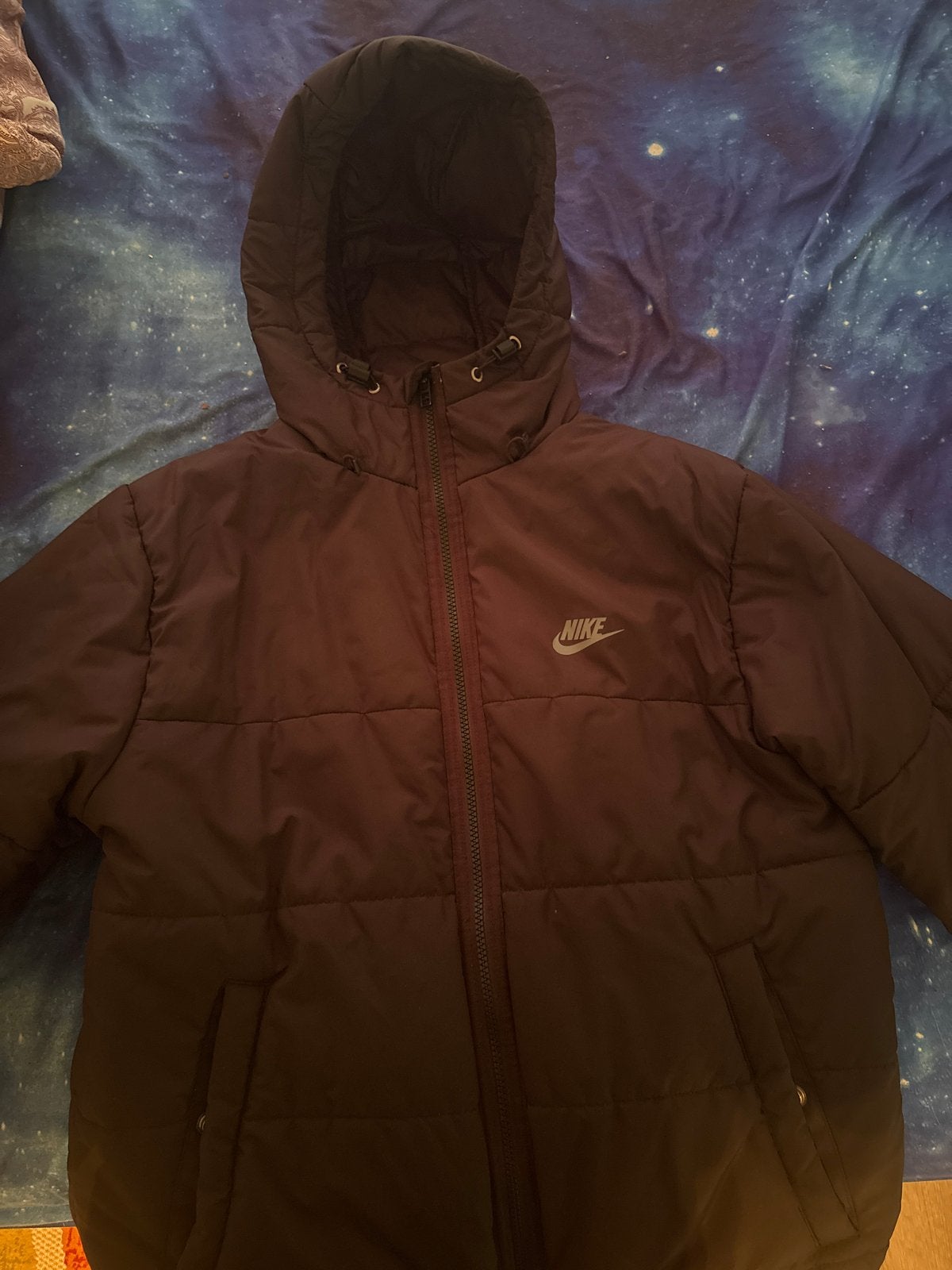 Nike Therma-FIT Puffer Jas - Maat M, Ophalen, Gedragen, Maat 48/50 (M), Zwart