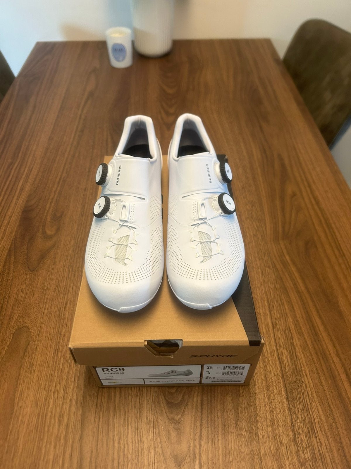 Nieuw! Shimano S Phyre maat 43 wit fietschoenen, Fietsen en Brommers, Fietsaccessoires | Fietskleding, Ophalen of Verzenden, Nieuw