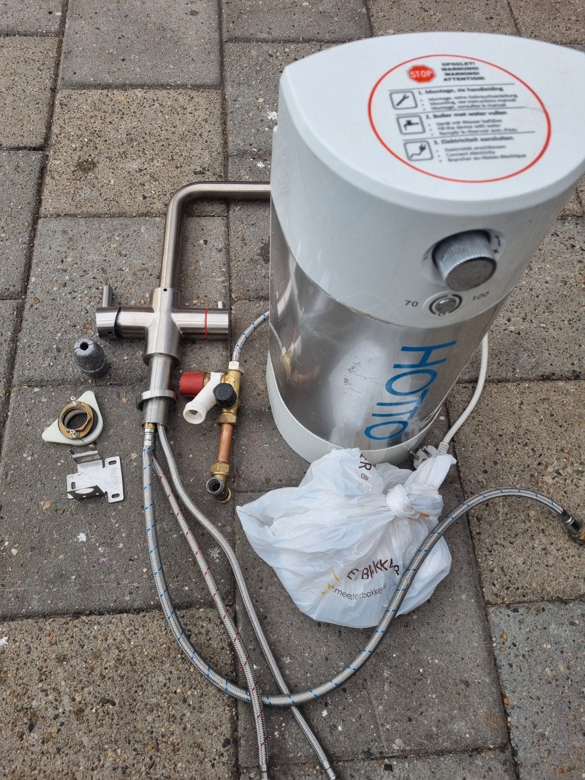 Hotto quooker zie beschrijving, Minder dan 20 liter, Ophalen of Verzenden, Boiler, Minder dan 3 jaar oud