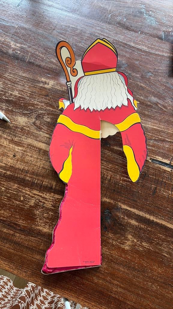 Sinterklaas opzet pop papier kleurwn zijn nog keurig, Ophalen of Verzenden, Zo goed als nieuw