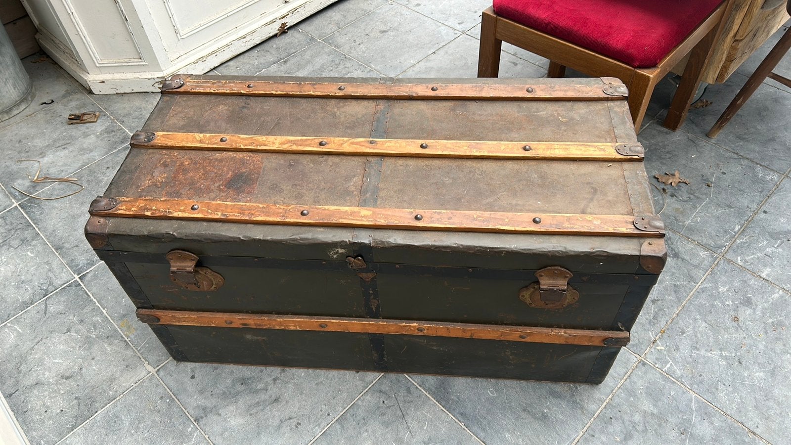 Deken kist klooster, Ophalen, 50 tot 100 cm, Zo goed als nieuw, 100 tot 125 cm