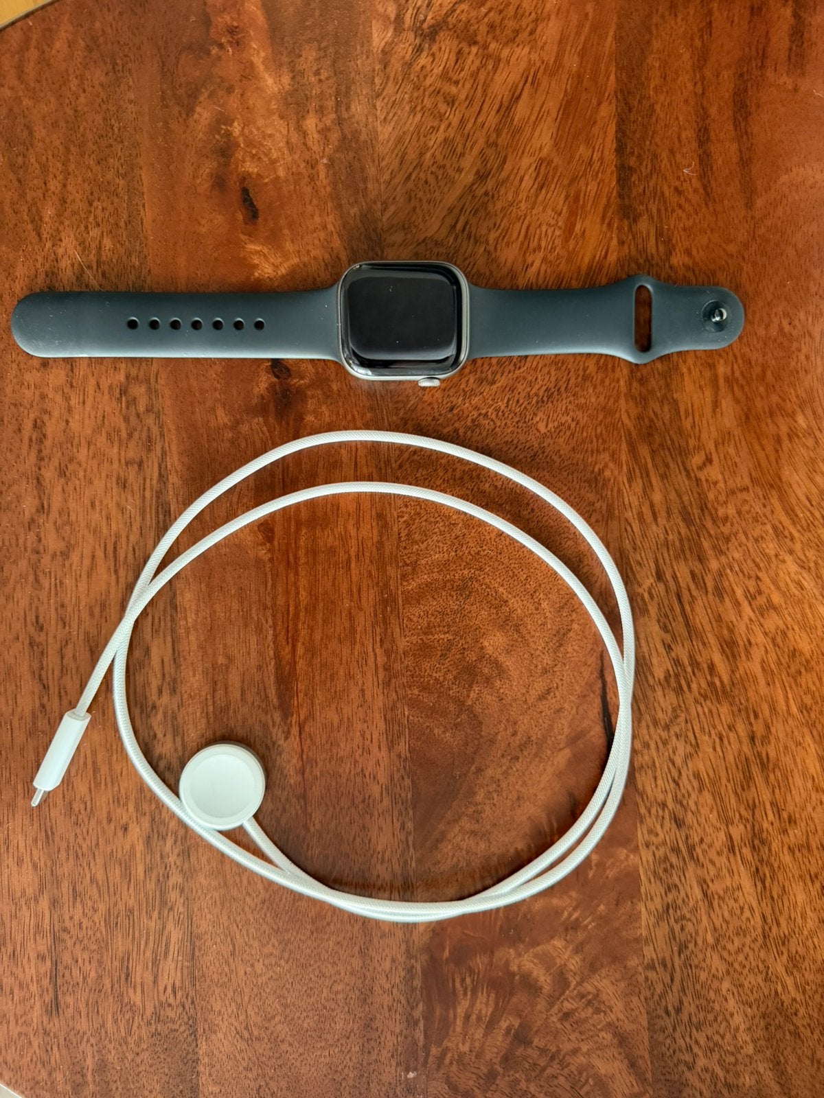 Apple Watch Series 11 Cellular 42mm sportband grijs S/M, Ophalen of Verzenden, Zo goed als nieuw, Grijs, IOS