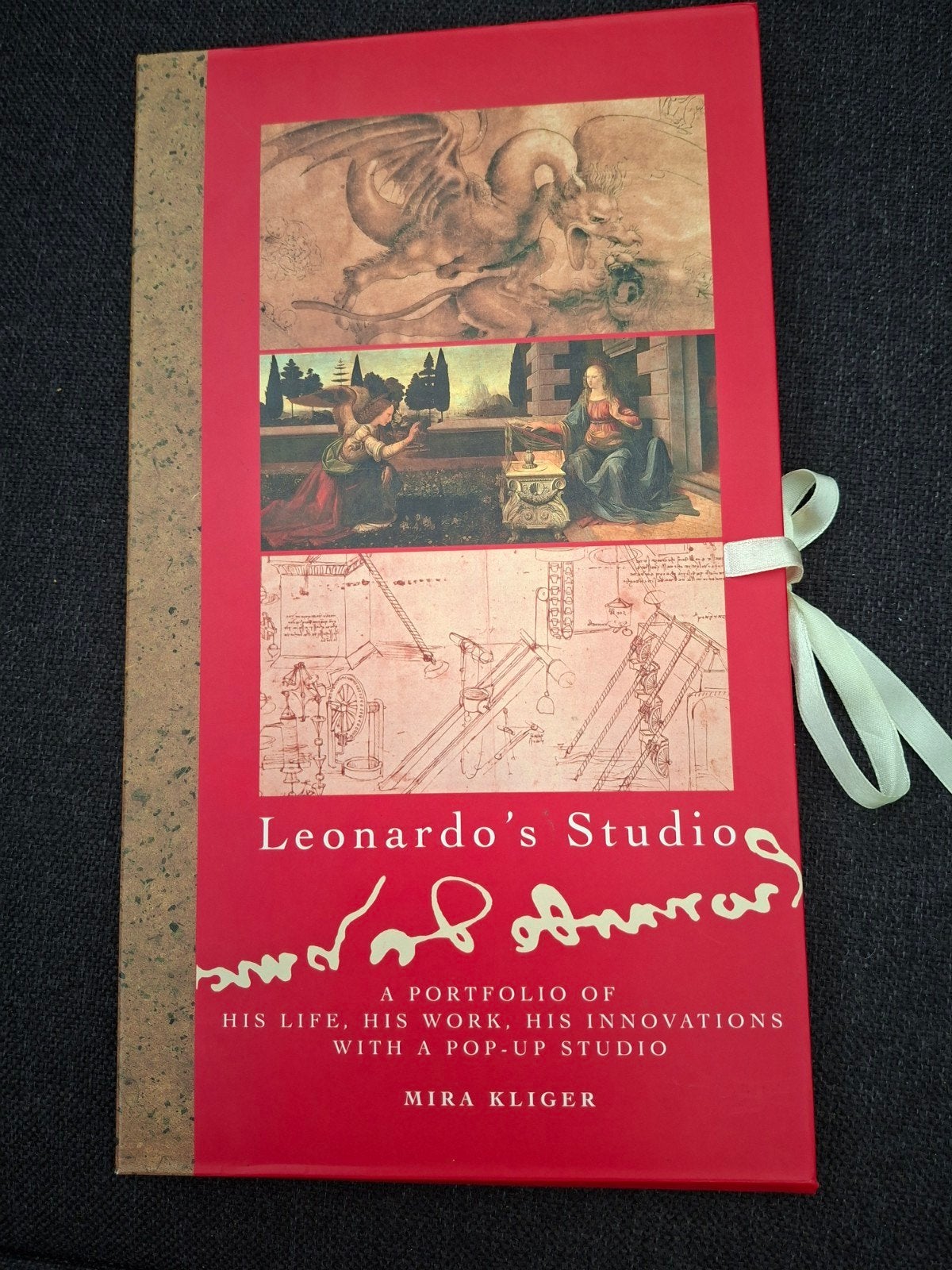 Leonardo's Studio: Pop-up portfolio van Mira Kliger, Ophalen of Verzenden, Zo goed als nieuw, Mira Kliger, Schilder- en Tekenkunst