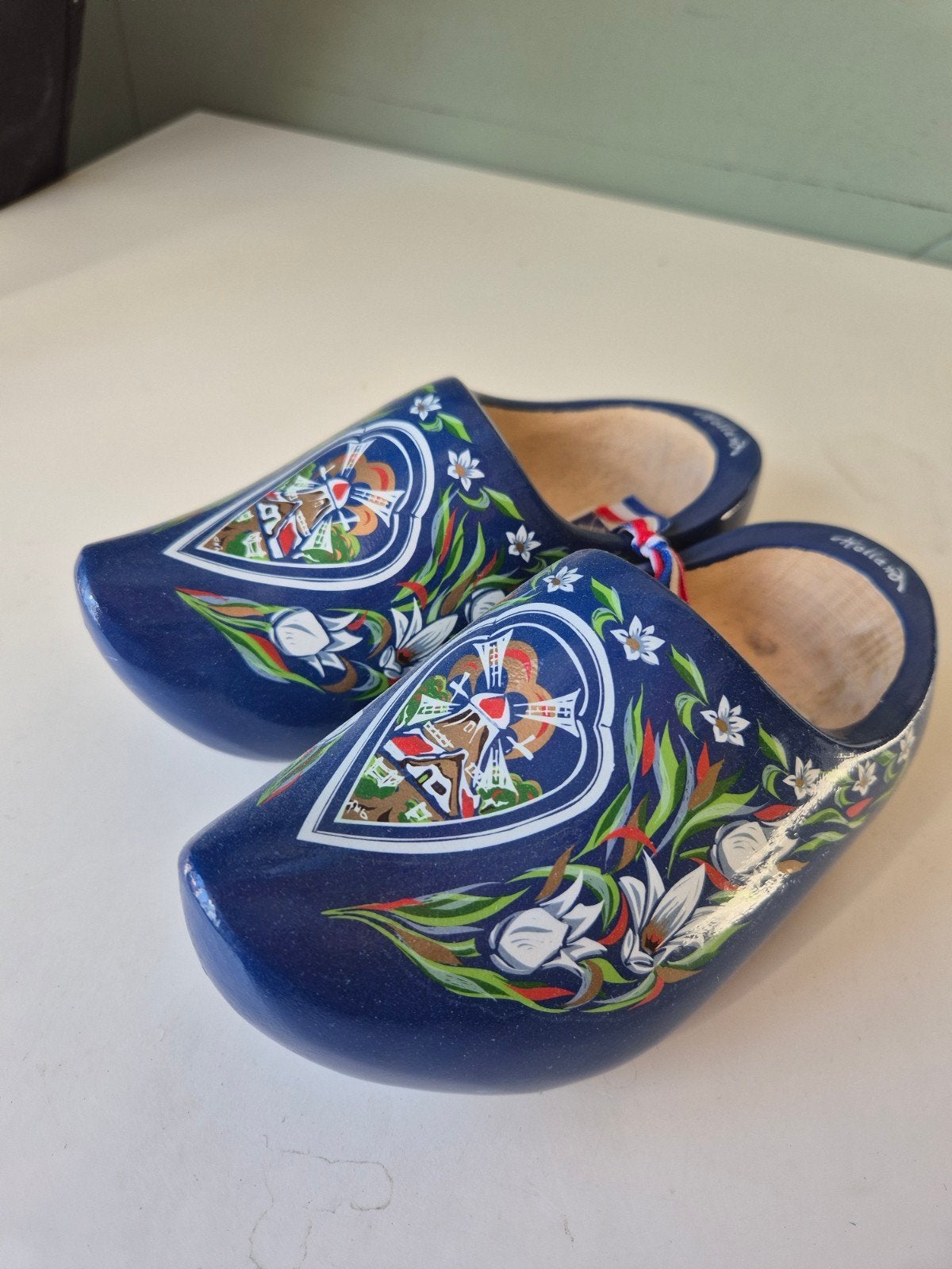 Baby klompjes Delfts blauw, Ophalen of Verzenden, Zo goed als nieuw, Jongen of Meisje, Overige typen
