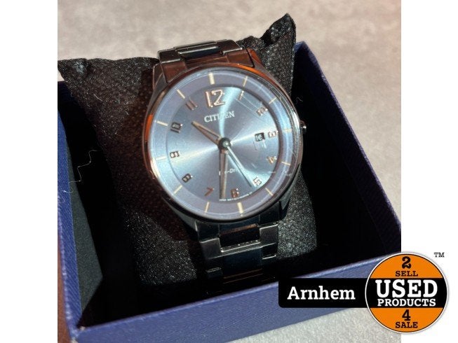 Citizen Eco-Drive E111-8113989 horloge | B-grade, Citizen, Zo goed als nieuw, Support@citizen.com, Citizen Watch Co., Ltd. 1-12-32 Takeda, Fushimi-ku, 
Kyoto 612-8501
Japan