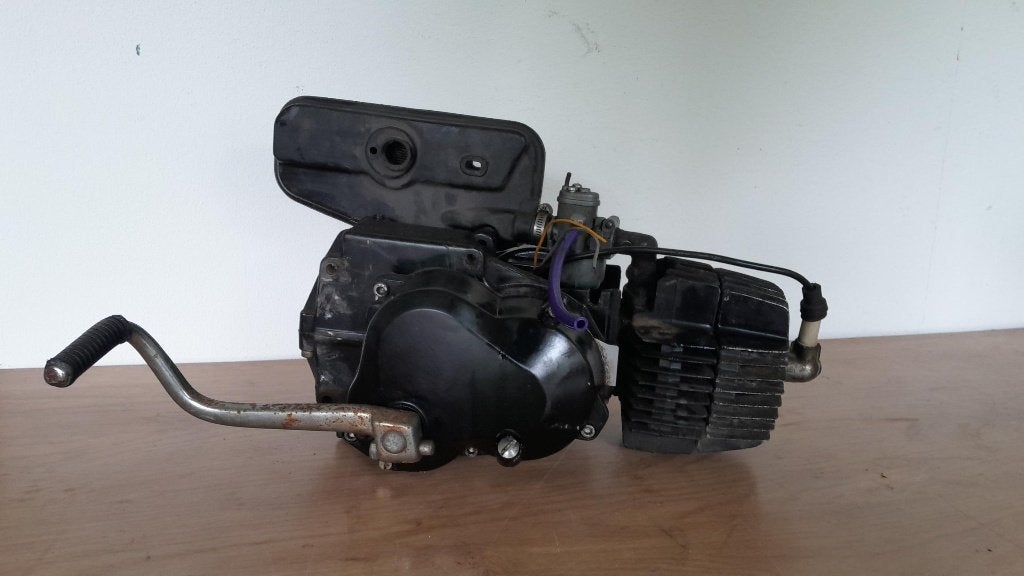 Puch Maxi compleet origineel kickstartblok, Ophalen, Gebruikt
