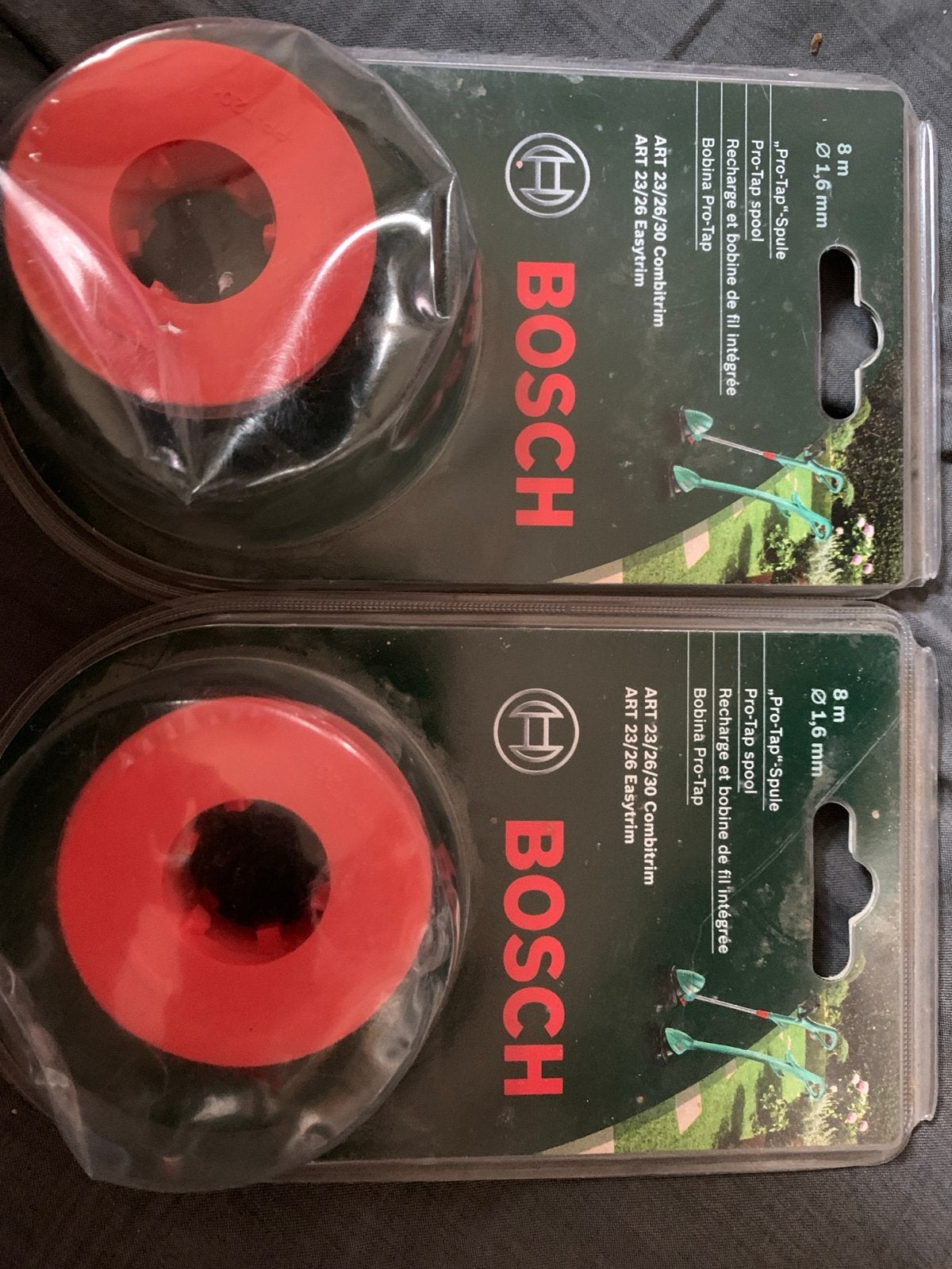 Bosch Pro-Tap Spoel voor Grastrimmer - 2 stuks, Ophalen of Verzenden, Nieuw