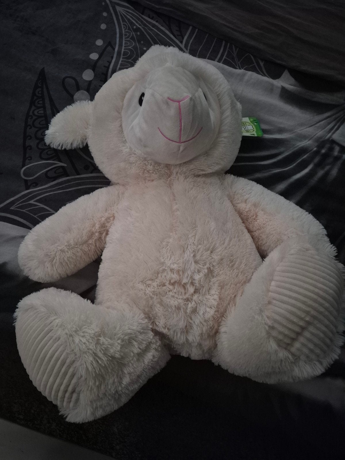 Zacht wit konijn knuffel - nieuw, Ophalen, Overige merken, Overige karakters, Konijn
