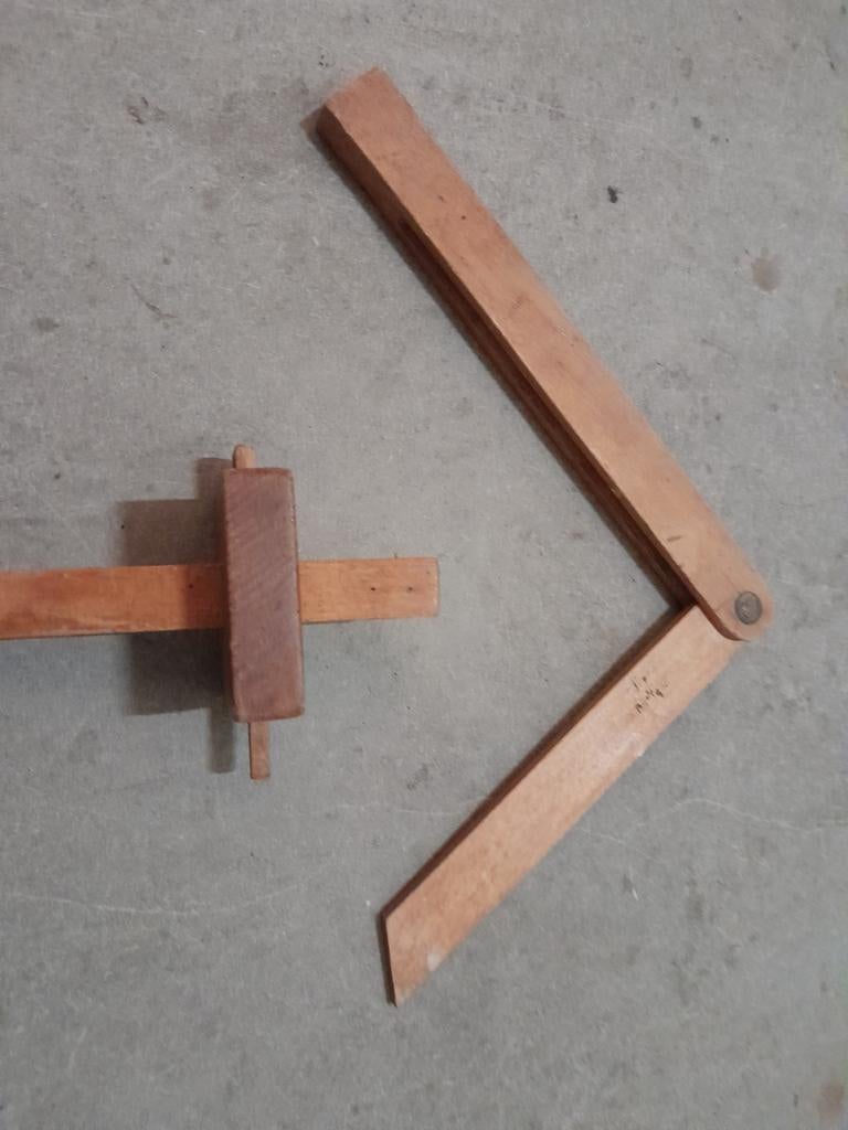 Oud gereedschap van hout, Ophalen of Verzenden
