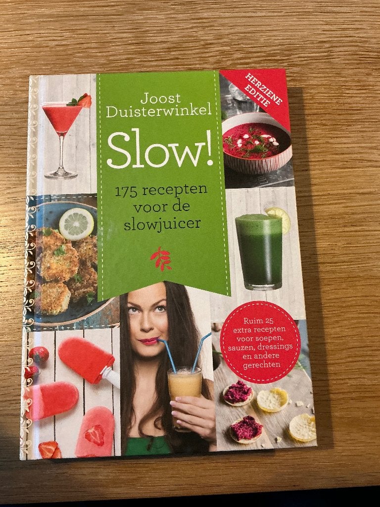 Slow 175 recepten voor de slowjuicer, Boeken, Ophalen of Verzenden, Zo goed als nieuw