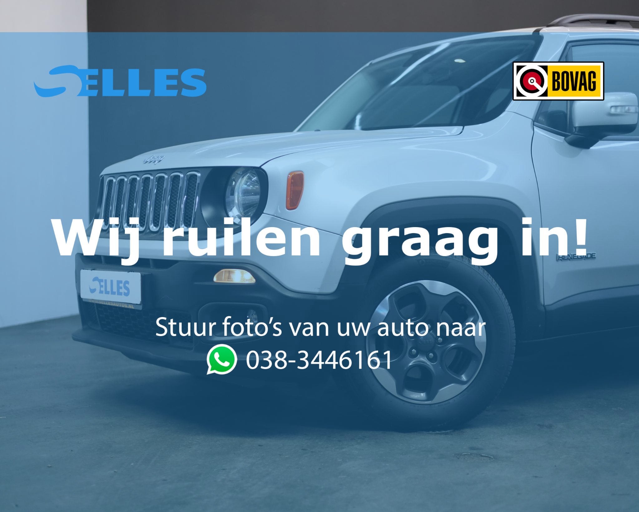 Jeep Renegade 1.4 Longitude | Trekhaak | Automaat | Navigati, Auto's, Gebruikt, 4 cilinders, 600 kg, 1368 cc