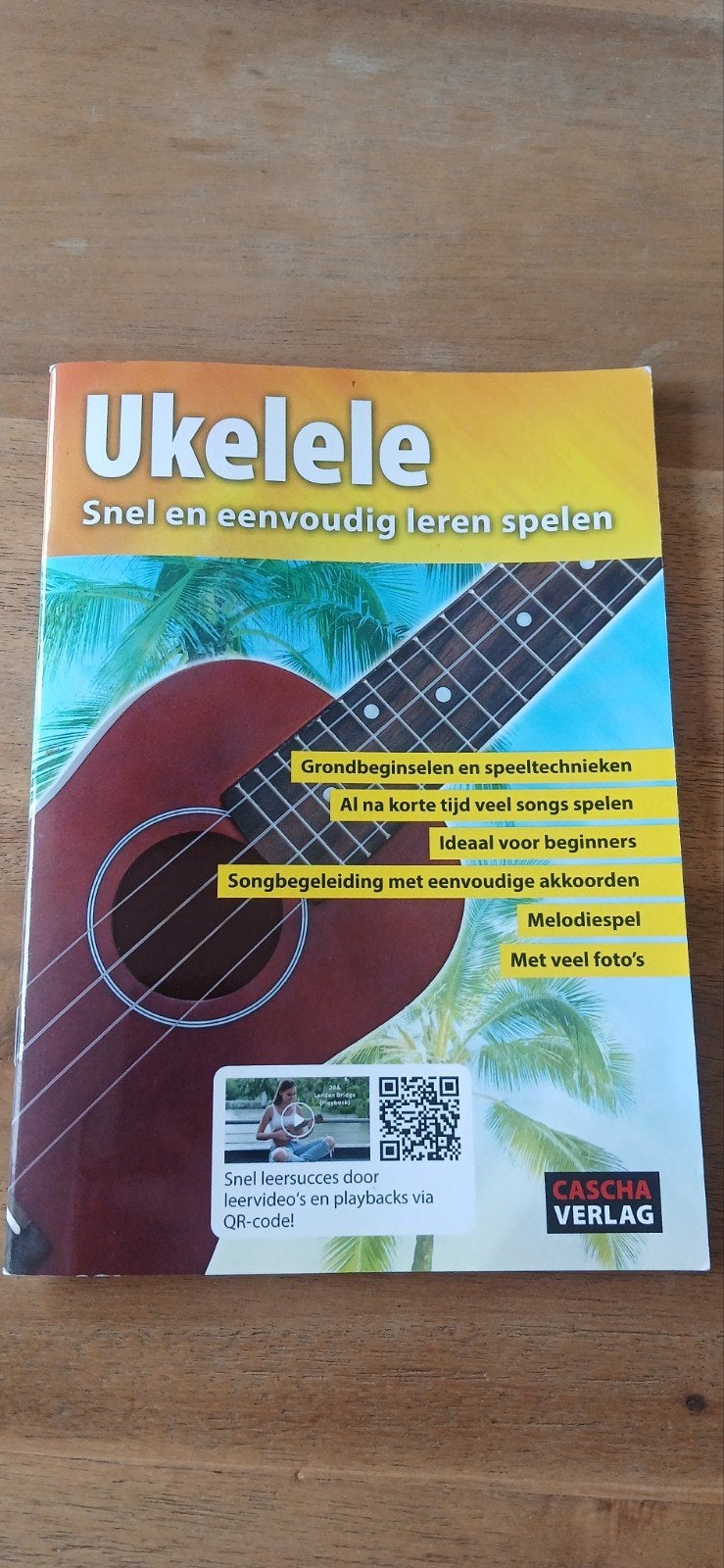 Ukelele boekje, Ophalen of Verzenden, Zo goed als nieuw, Les of Cursus, Overige instrumenten