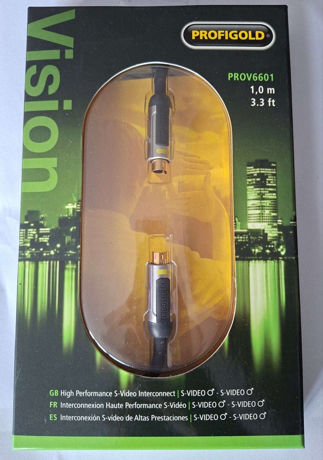 PROFIBOLD Vision S-Video Interconnect Kabel 1.0m, Ophalen of Verzenden, Nieuw, Minder dan 2 meter, Overige kabels