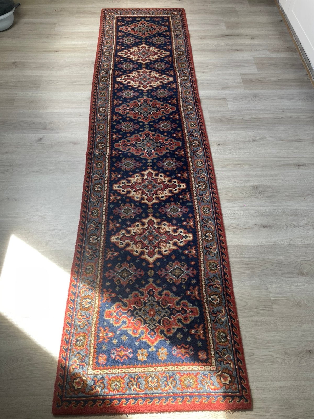 Perzisch tapijt/loper, Ophalen, Gebruikt, 200 cm of meer, 50 tot 100 cm