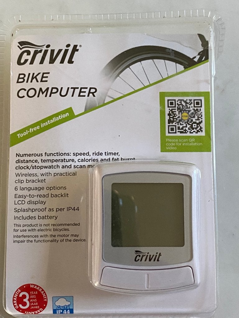 CRIVIT  BIKE COMPUTER, Ophalen, Nieuw