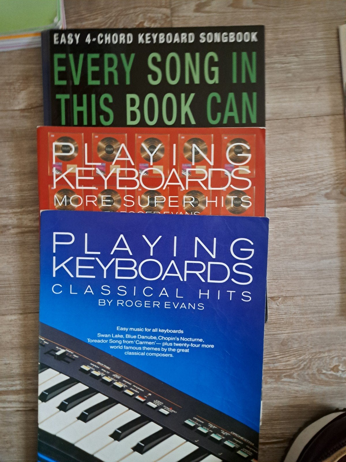 Keyboard Songboeken: Pop, Klassiek & Meer, Ophalen of Verzenden, Gelezen, Instrument, Roger Evans