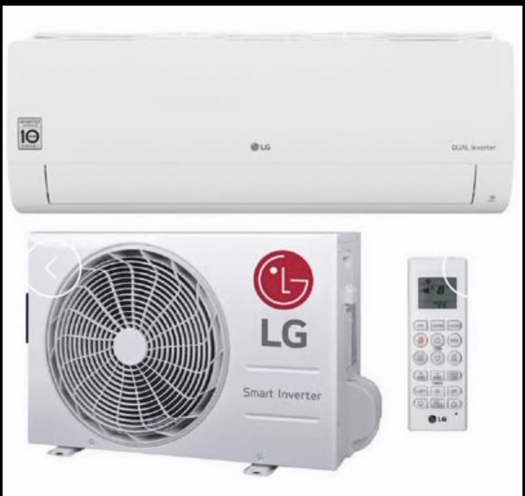 Mega Deal/Voorkom de zomer drukte/Airco Lg 2,5 kw, Witgoed en Apparatuur, Airco's, Zo goed als nieuw, Wandairco, 100 m³ of groter