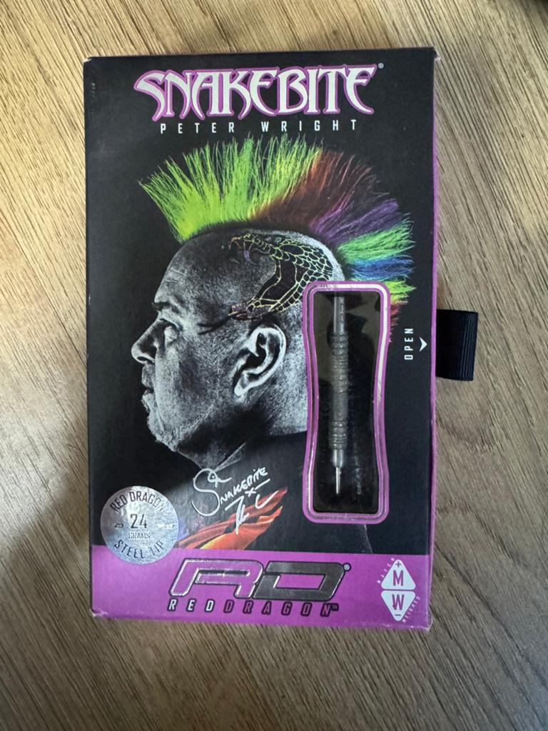 Nieuwe Red Dragon Peter Wright Element 11 Darts 24 gram, ., Nieuw, Ophalen of Verzenden, Red Dragon