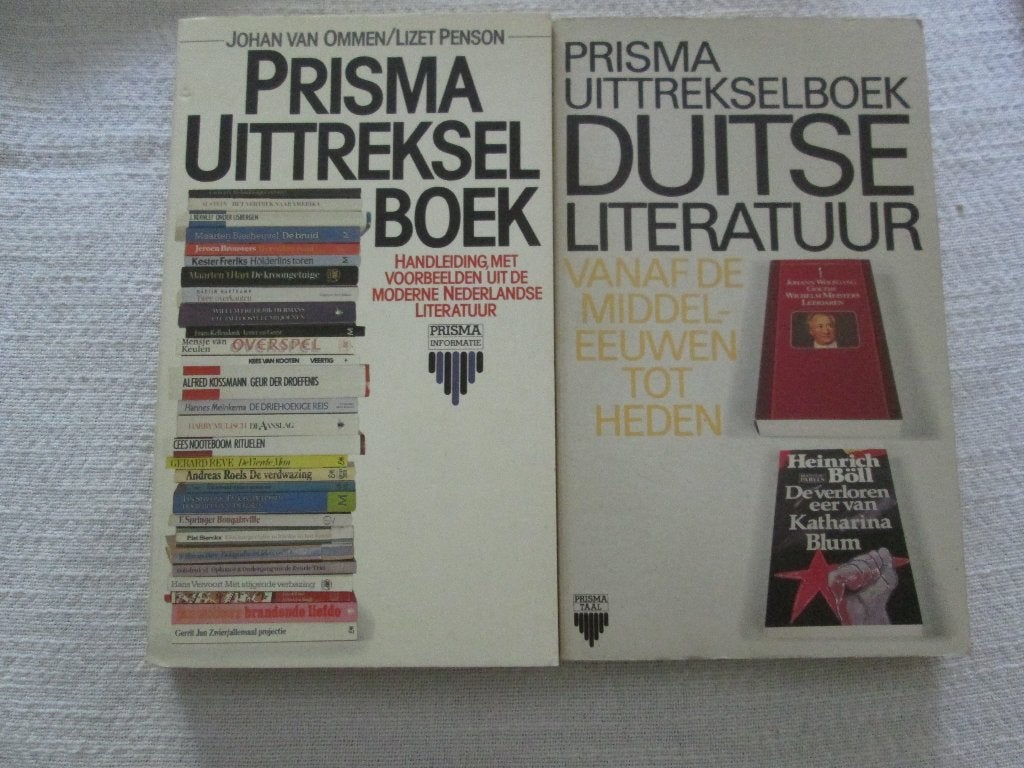 2 x Prisma uittrekselboek Duits en Nederlands, Ophalen of Verzenden, Zo goed als nieuw, Europa overig