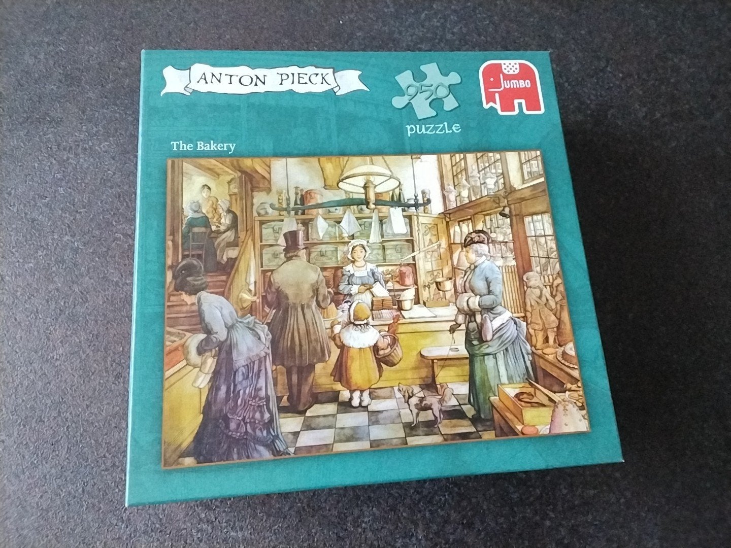 Anton Pieck Jumbo Legpuzzel 'De Bakkerij' - 950 stukjes, Hobby en Vrije tijd, Denksport en Puzzels, Ophalen of Verzenden, 500 t/m 1500 stukjes